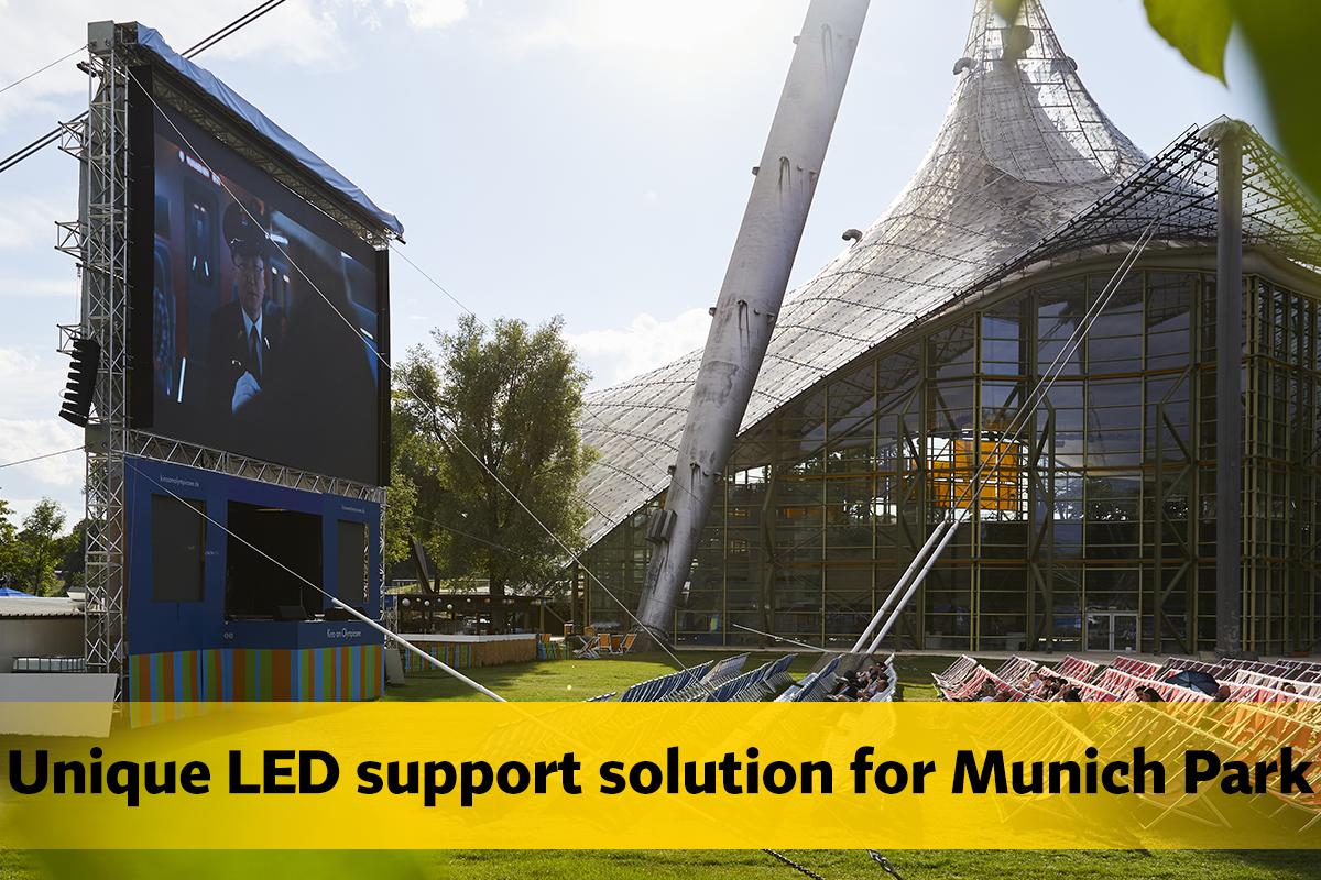 Unique LED Support Solution for Munich Park