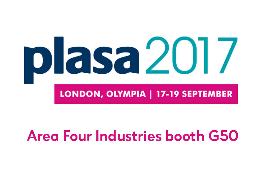 Come to see us at PLASA! 