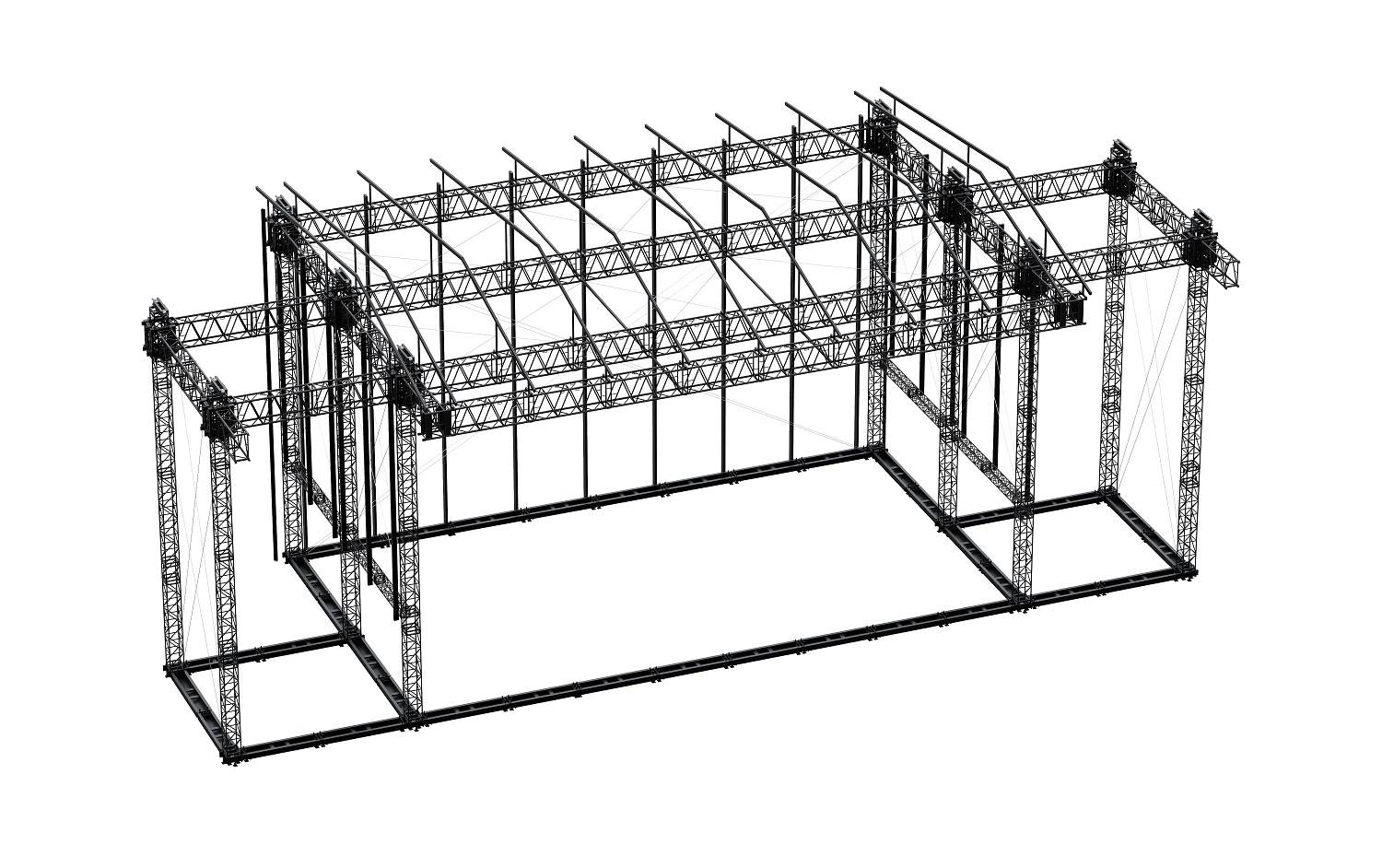 Steel Truss Roof