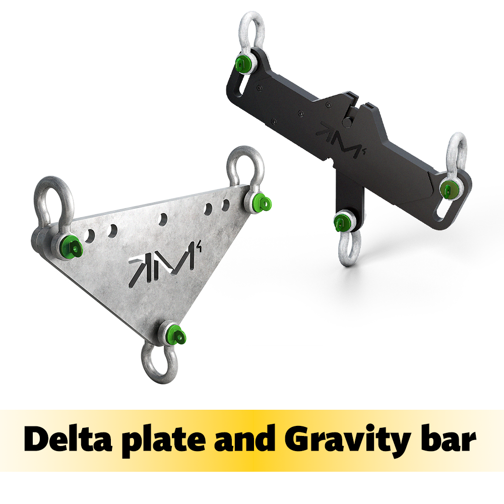 Delta plate and Gravity bar