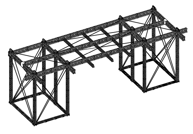 EXTREME Support with MILOS Ultra High-Strength Steel Truss
