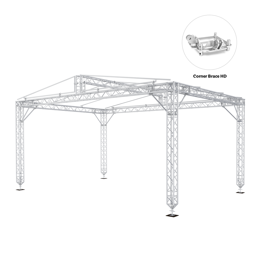 Quick roof construction, Increased stage access