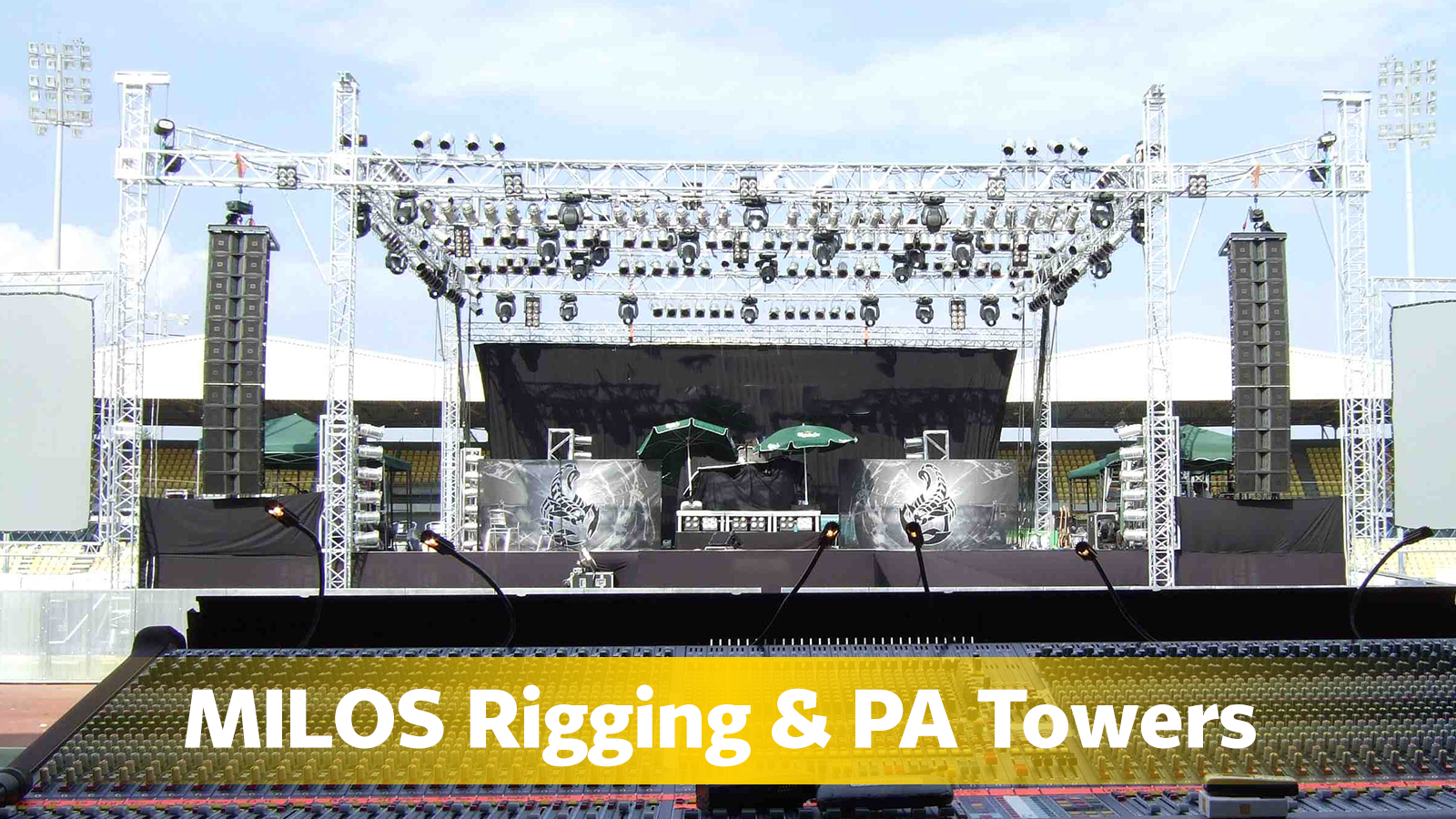 MILOS Rigging & PA Towers 