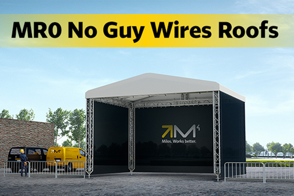 MR0 No Guy Wires Saddle Roofs.