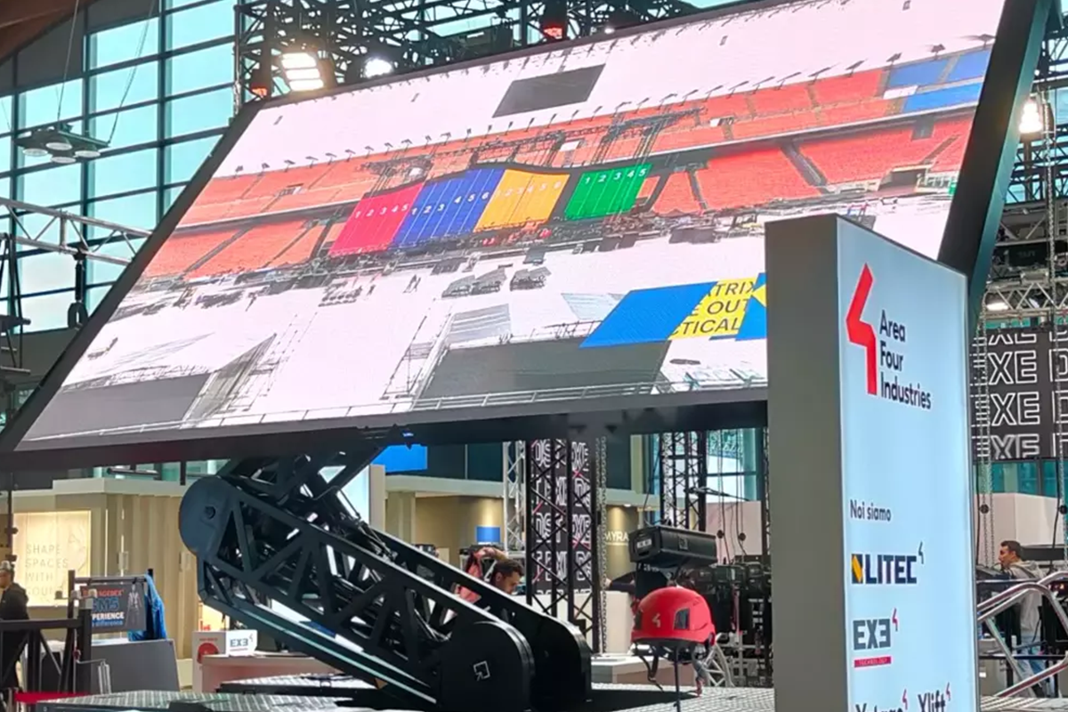 LED trailer was showcased at MIR Expo