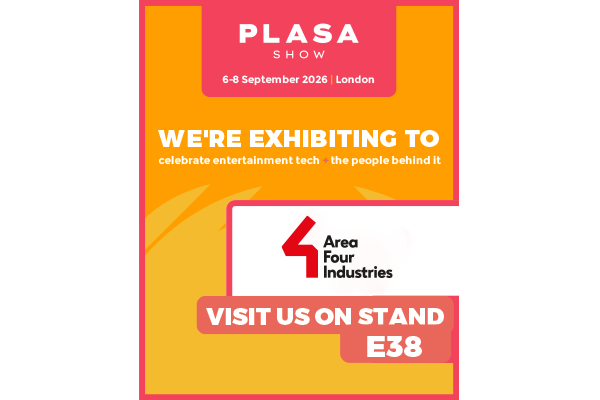 We are exhibiting at PLASA 2026