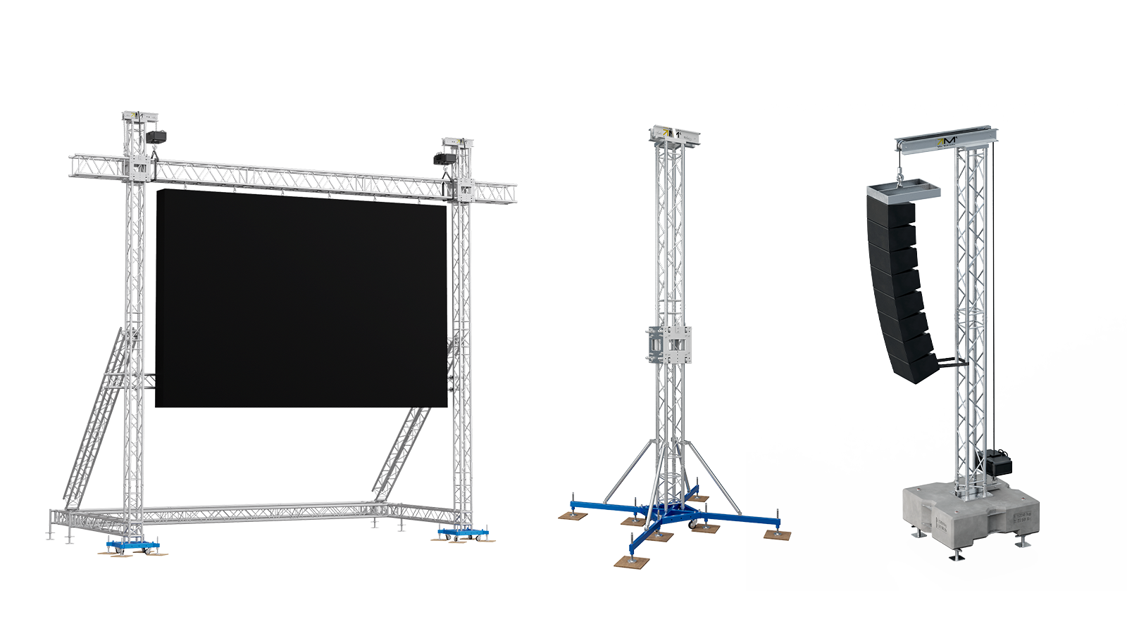 Loading capacity up to 2 000 kg