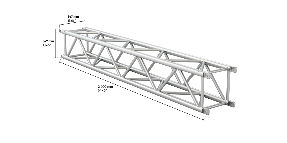 4GS35 quatro 2,4m length truss