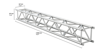 4GS35 quatro 3m length truss