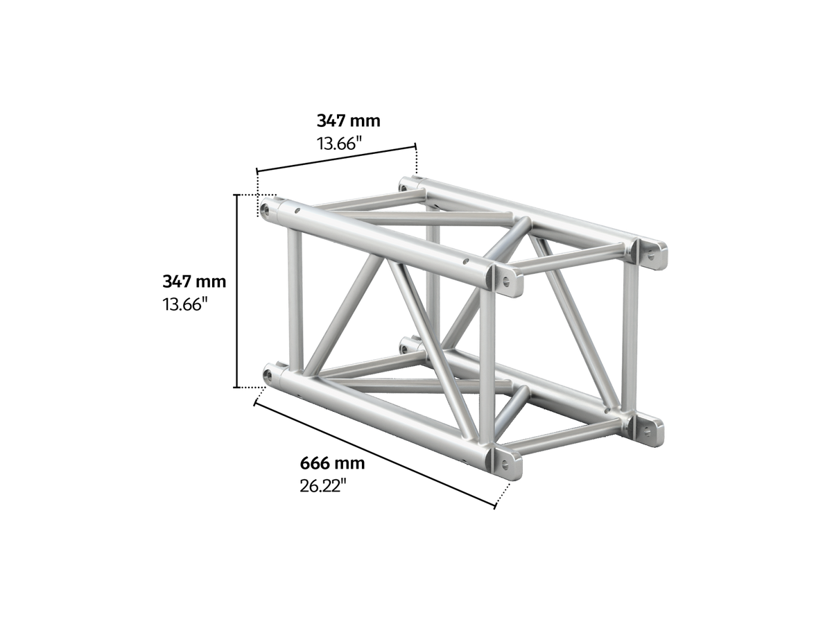 4GS35 quatro 0,666m length truss