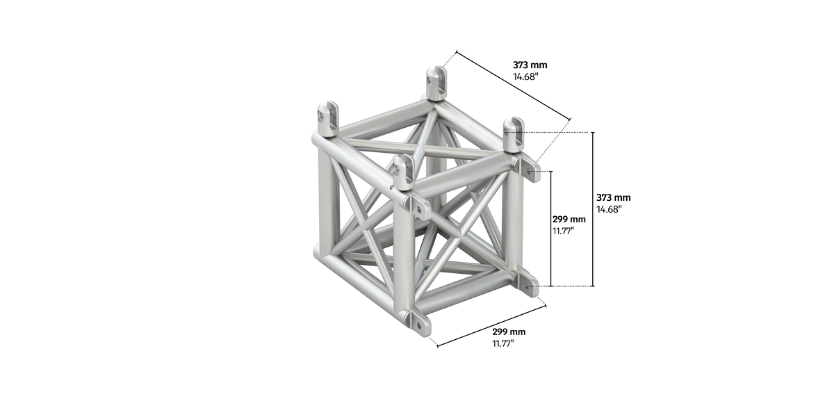 4GS35 quatro 2way truss corner vertical