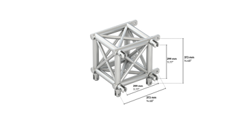 4GS35 quatro 3way truss corner female down