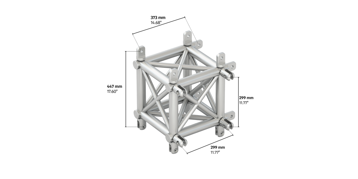 4GS35 quatro 4way truss corner
