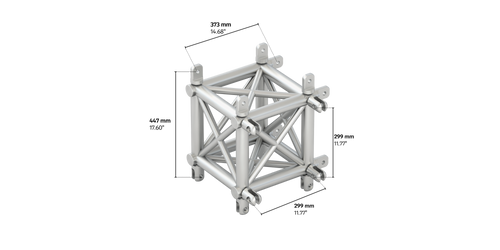4GS35 quatro 4way truss corner