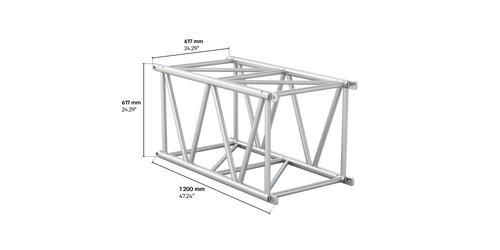4GS62 quatro 1,2m length truss