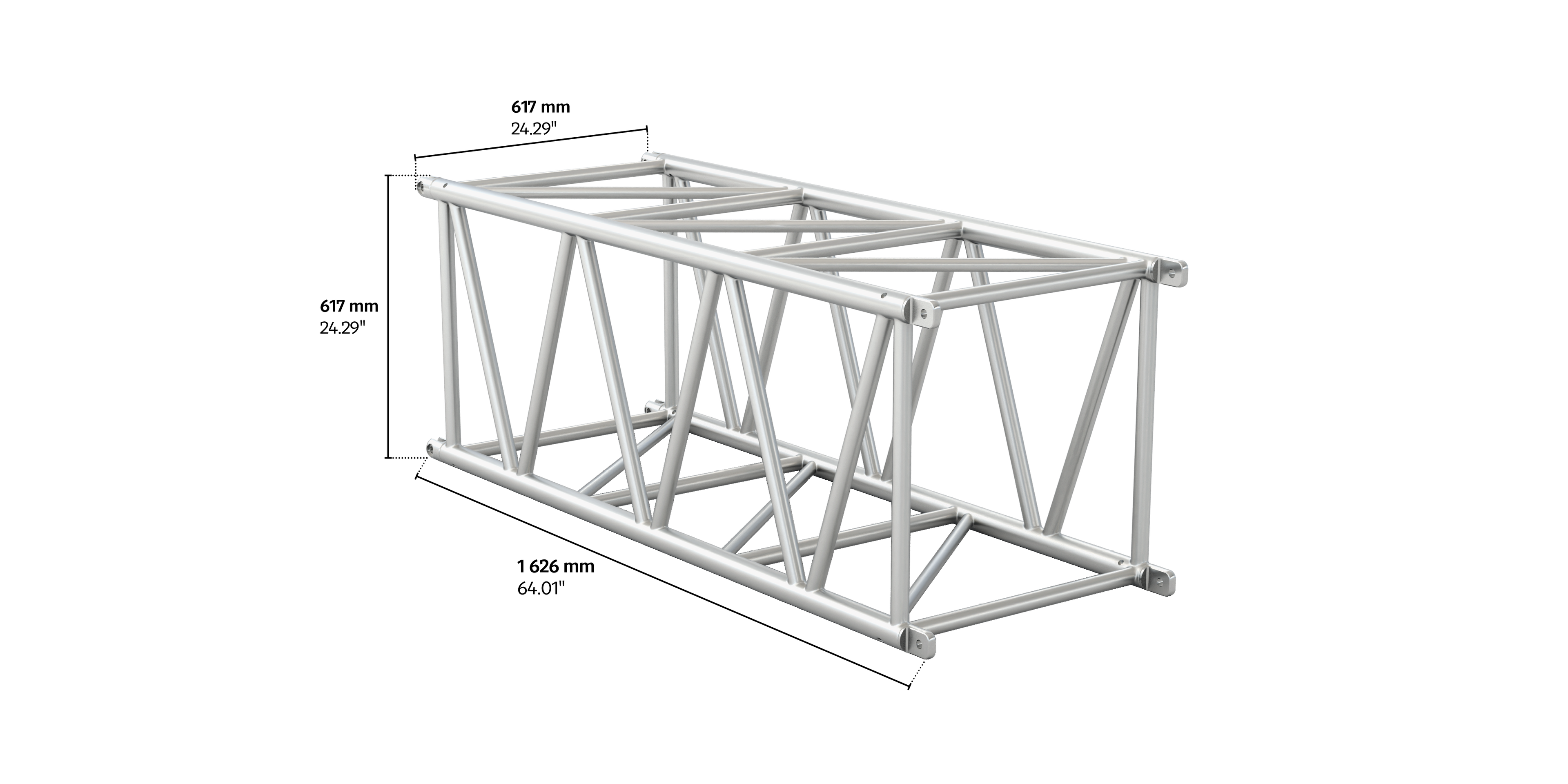 4GS62 quatro 1,626m length truss