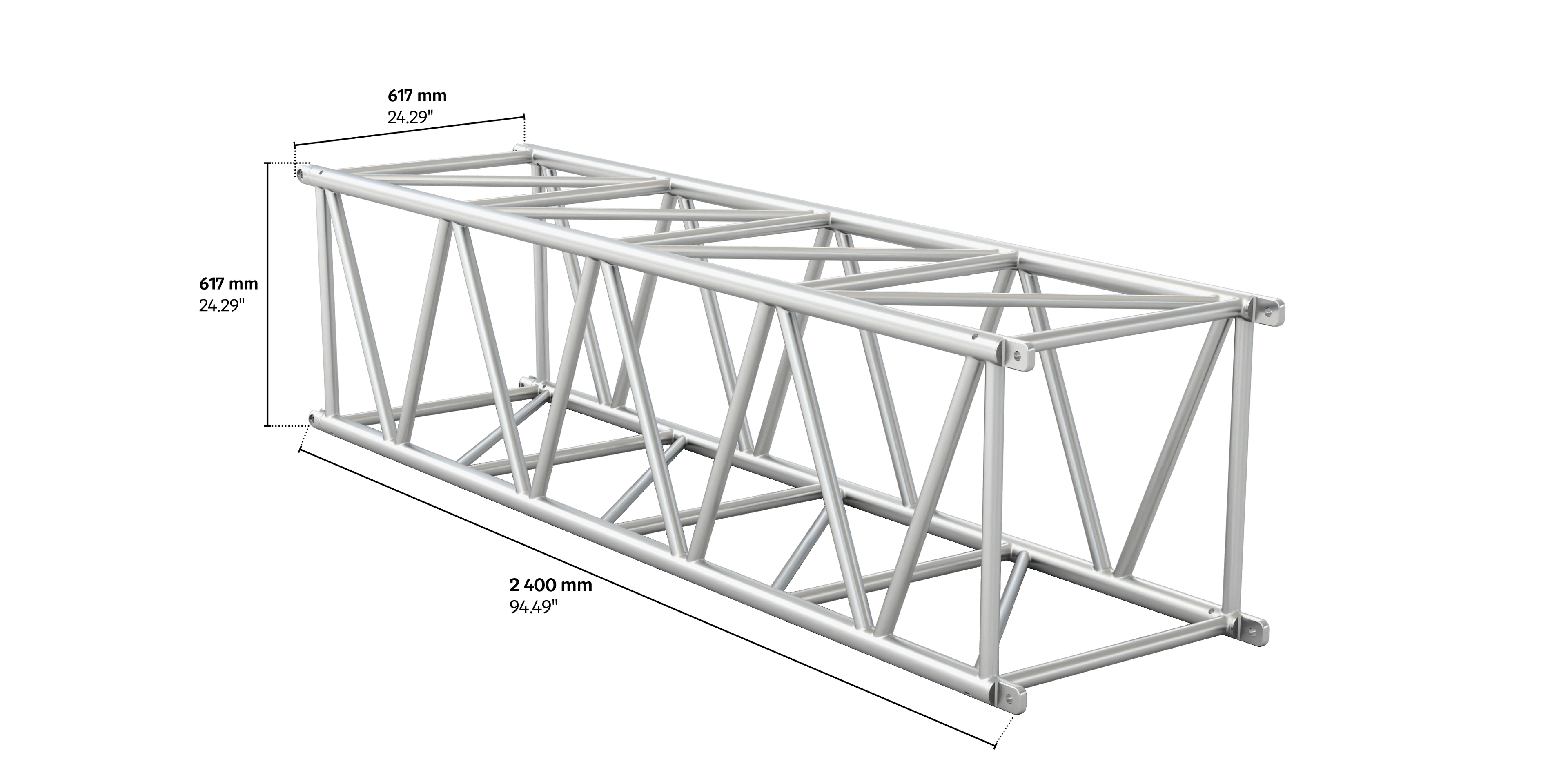4GS62 quatro 2,4m length truss