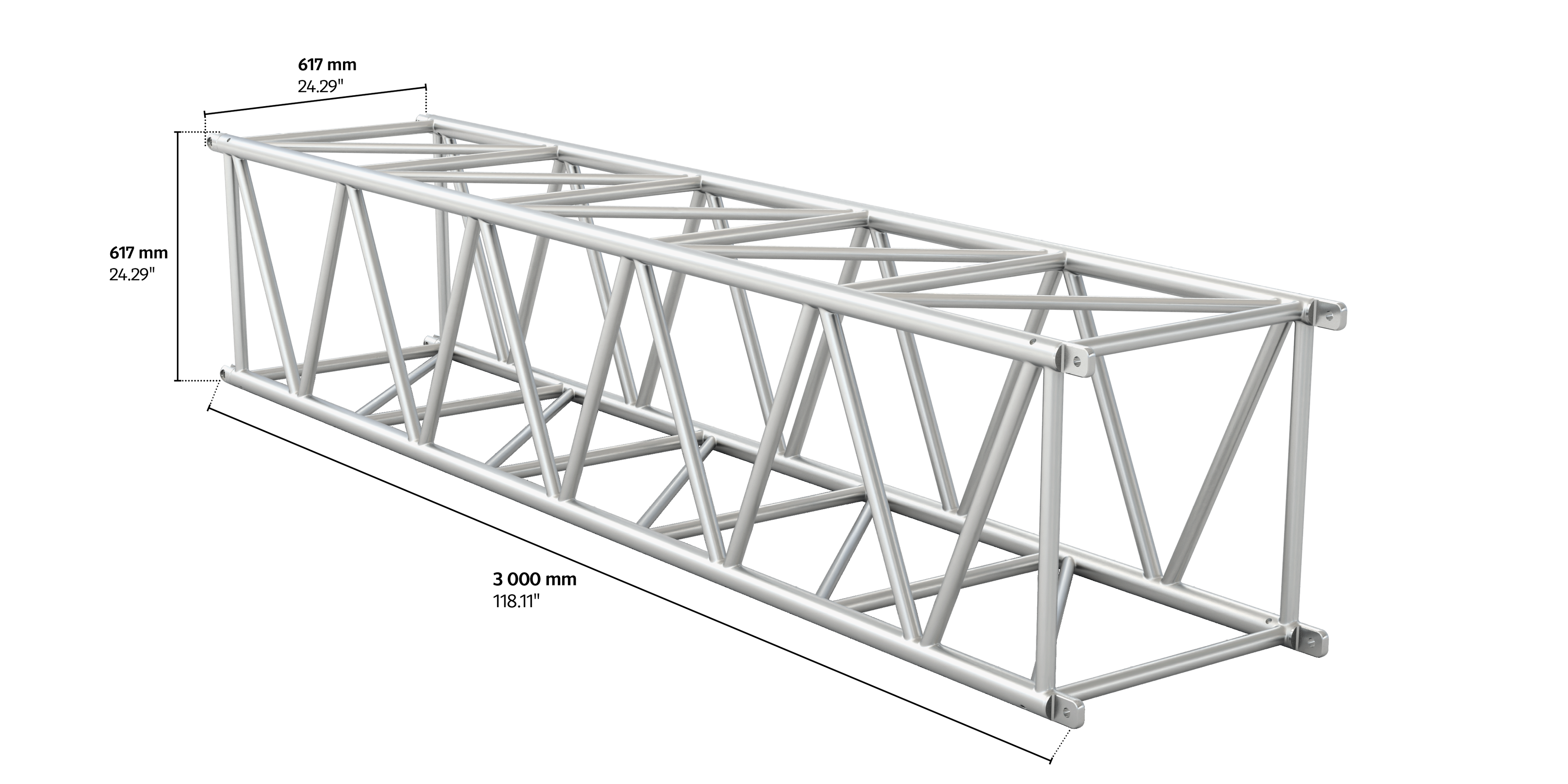 4GS62 quatro 3m length truss