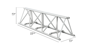 4GS62 quatro 2,4m length truss