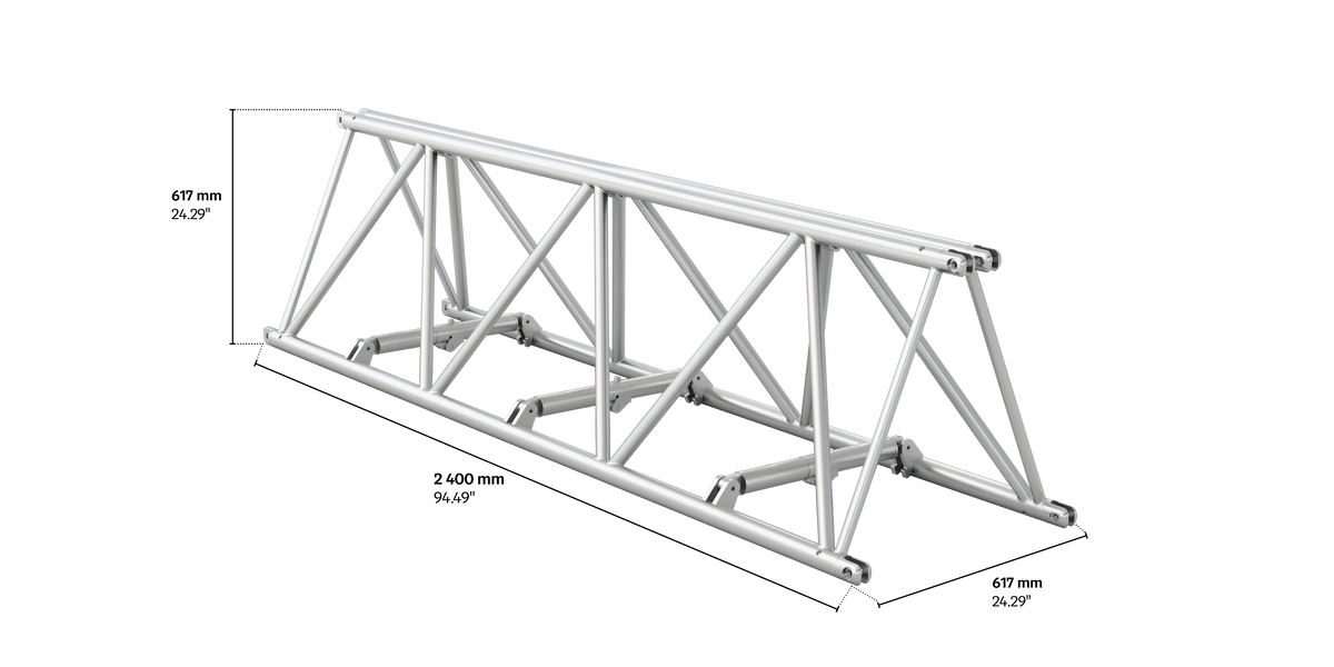 4GS62 quatro 2,4m length truss