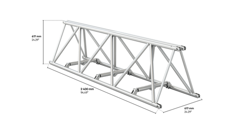 4GS62 quatro 2,4m length truss
