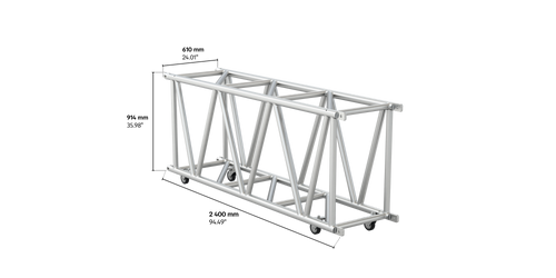 4GX91 rectangular2,4m length truss