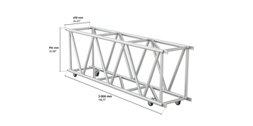 4GX91 rectangular3m length truss