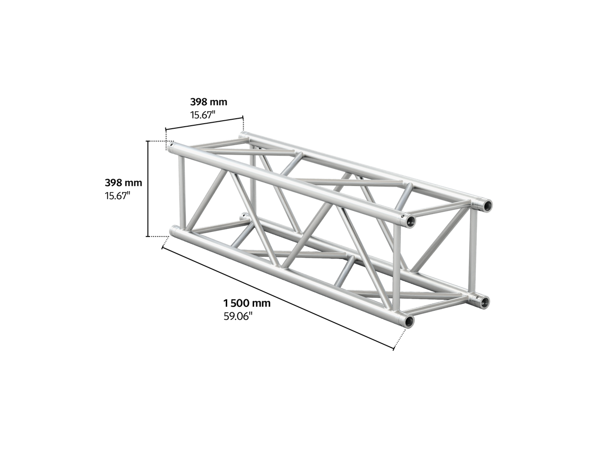 4KH-40 quatro  1,5m length truss HD