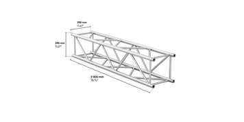 4KH-40 quatro  2m length truss HD