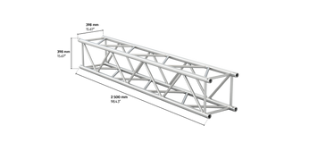 4KH-40 quatro  2,5m length truss HD