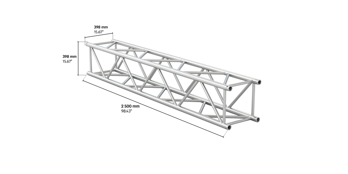 4KH-40 quatro  2,5m length truss HD