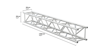4KH-40 quatro  3m length truss HD