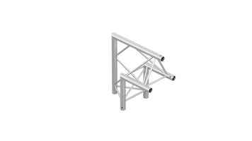 M222 trio 2way 90° truss corner apex out