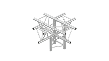 M222 trio 5way cross piece truss corner down leg apex down
