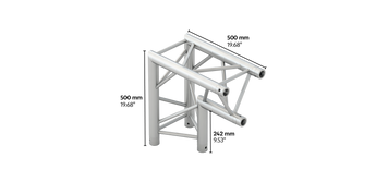 M290VF trio 2way truss corner apex in HD