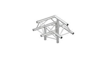 M222 trio 3way 90° truss corner apex up left
