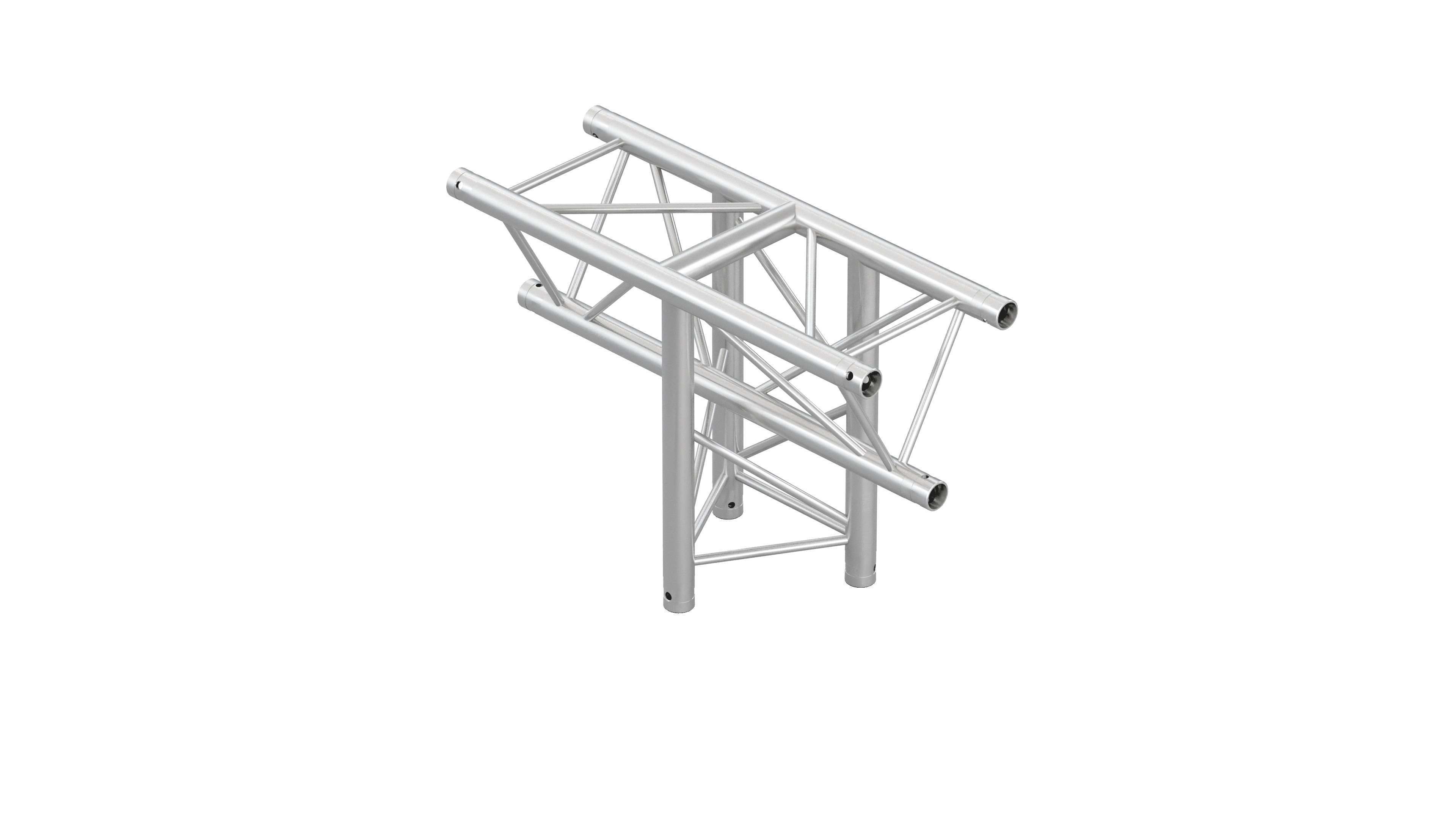M222 trio 3way vertical t-piece truss corner apex down