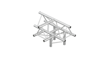 M222 trio 4way t-piece truss corner apex up