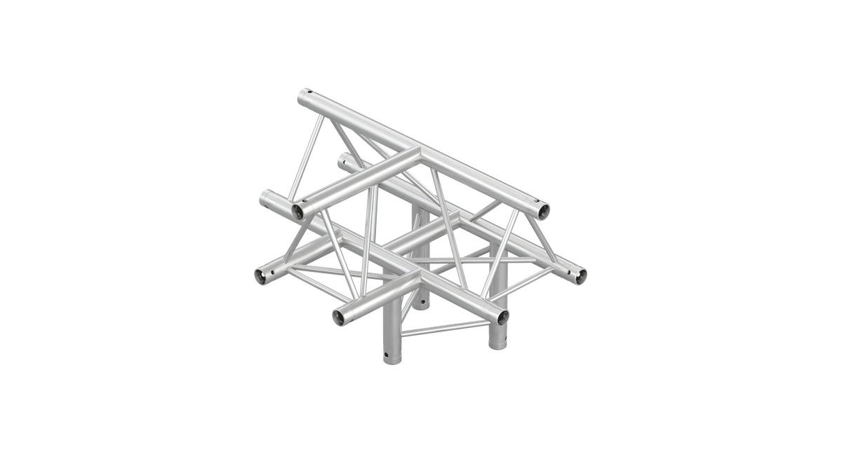 M222 trio 4way t-piece truss corner apex up