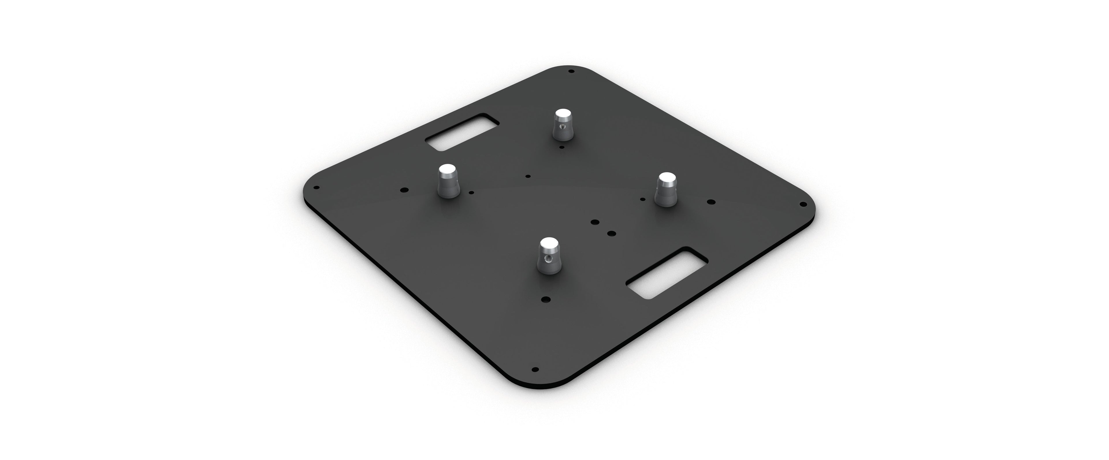 Steel base plate with half con. for M222/M290/M390, M,B,V,K,L truss series