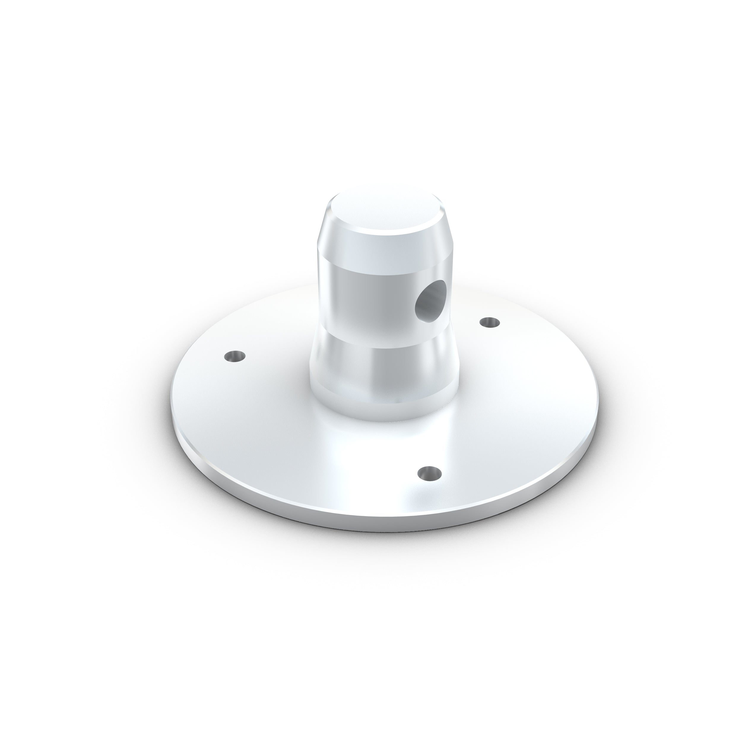 M100U single tube base plate with half connector