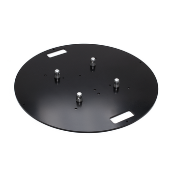Steel base plate round with half con. for M222/M290/M390,  B,V,K,L truss series