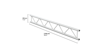 M290B duo 2,5m length truss