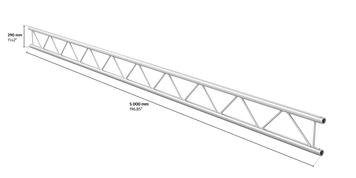 M290B duo 5m length truss