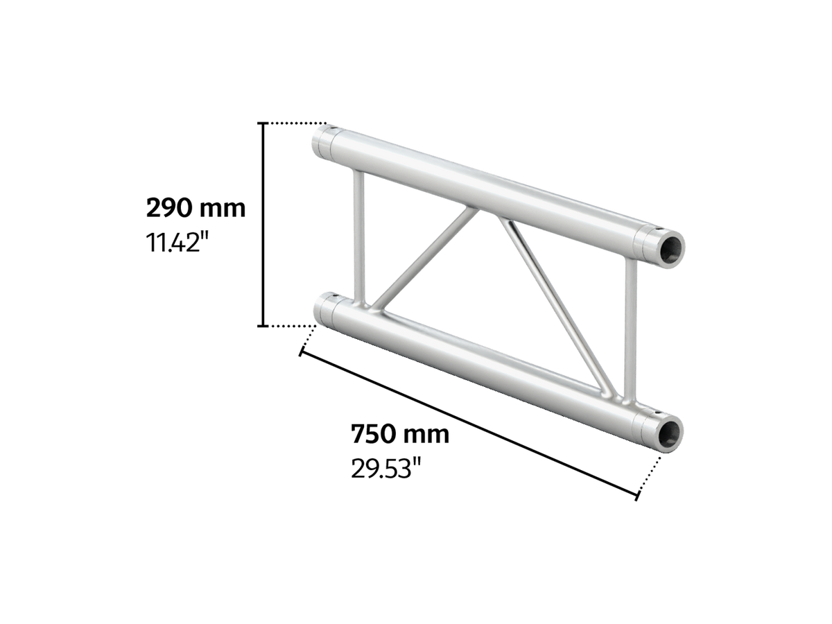 M290F duo 0,75m length truss