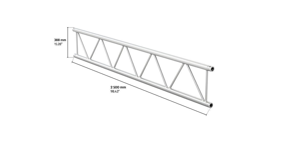 M390L duo 2,5m length truss HD