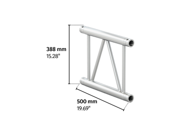 M390LF duo  0,5m length truss HD