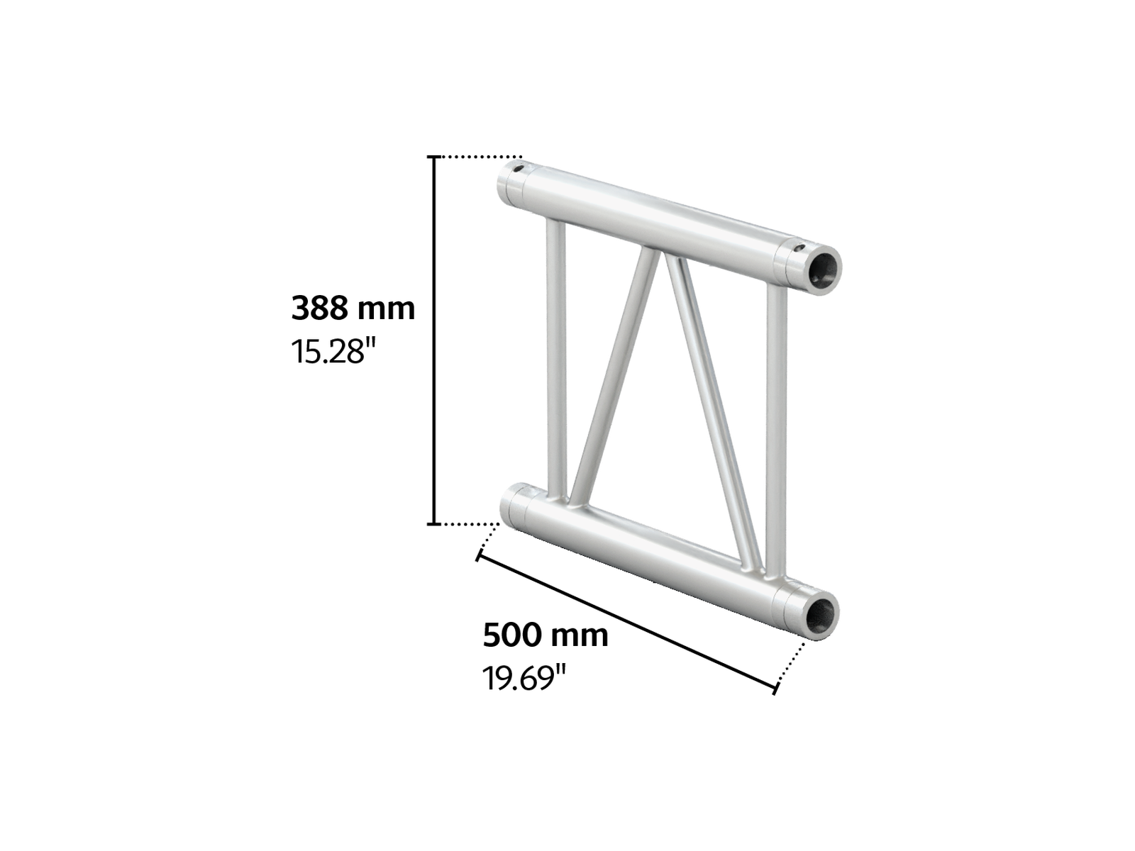 M390LF duo  0,5m length truss HD