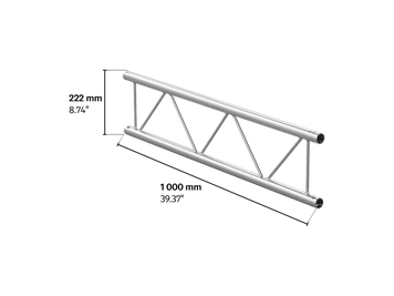M222 duo 1m length truss