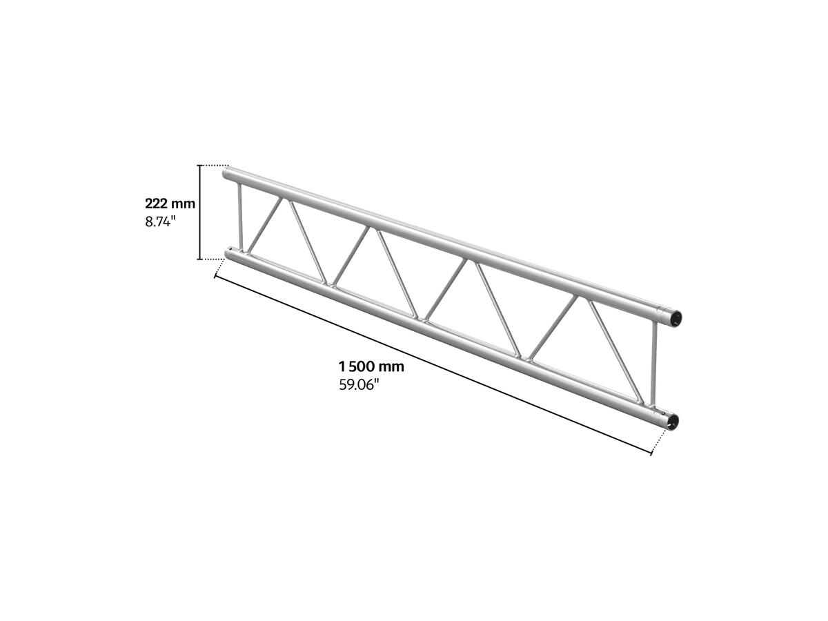 M222 duo 1,5m length truss